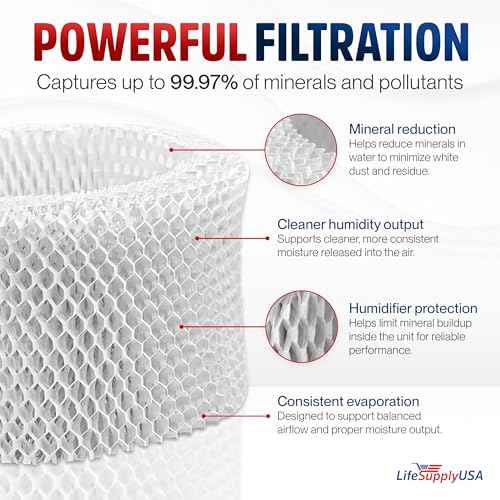 HAC 504 Humidifier Filter Replacement Wick Filter A Compatible with Honeywell HAC