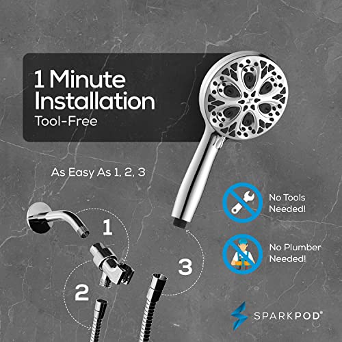 10 Mode Handheld Shower Head