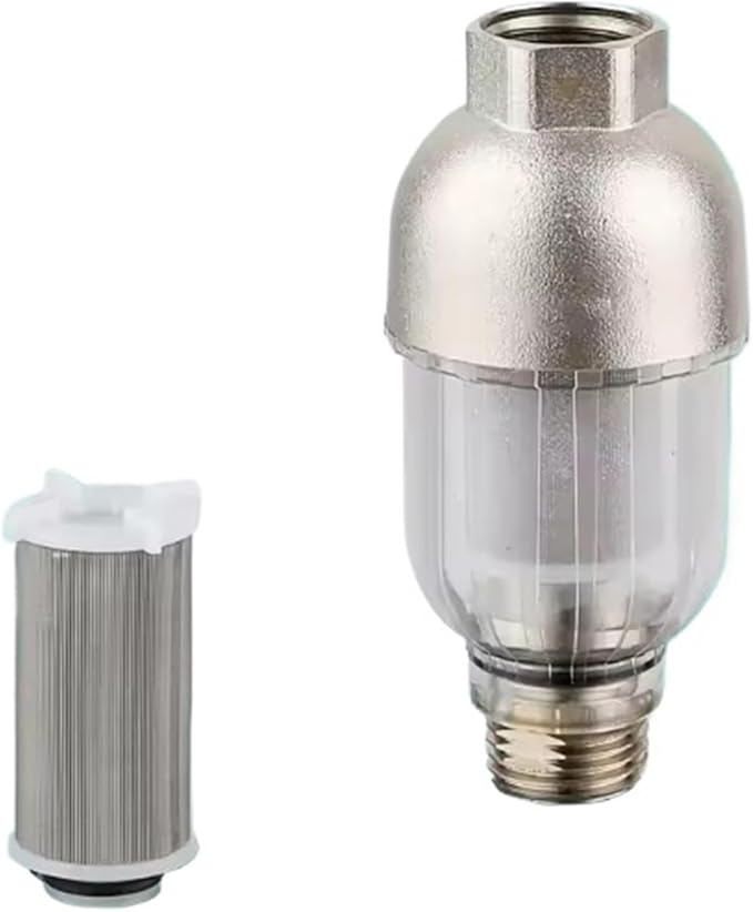 Automatic Flushing Backwash Prefilter Spin Down Sediment Water Filter Central Whole House Purifier System(Small pre-filter)