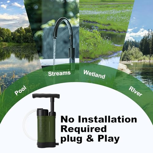 Portable Water Filter Pump