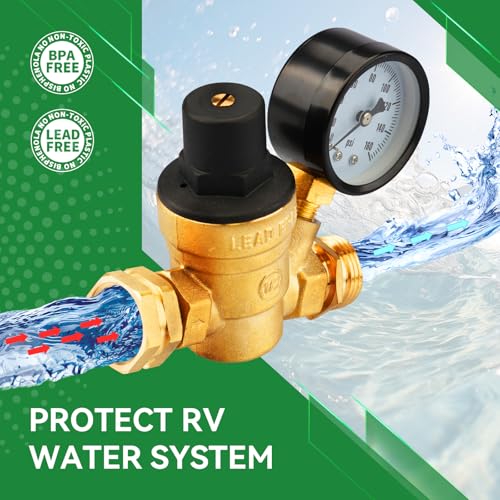 RV Water Pressure Regulator