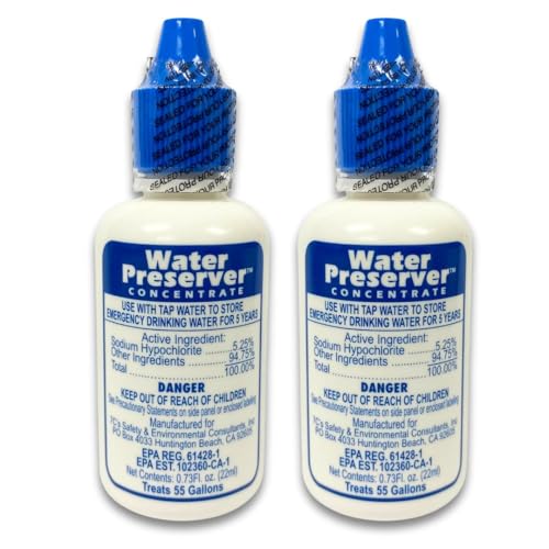 Water Preserver for 55 Gallon Water Tank 2 Pack (2 Count)