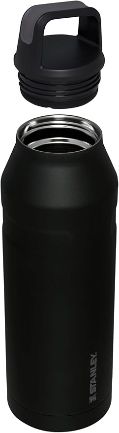 Stanley IceFlow Cap and Carry Water Bottle | Wide Mouth Twist Lid | Lightweight & Leakproof for Travel & Sports | Insulated Stainless Steel | BPA-Free