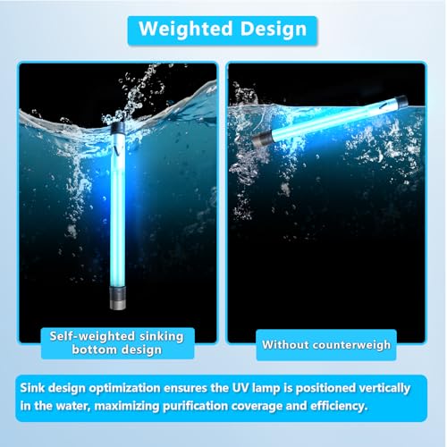 100W Aquarium UV Light for 1000