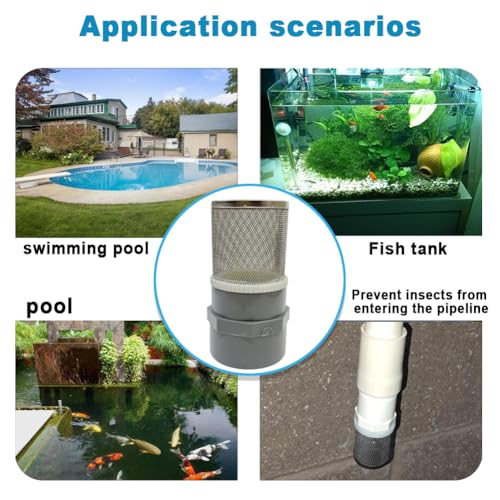 1.2 inch Stainless Steel Filter Cover Connected to 1.2 inch