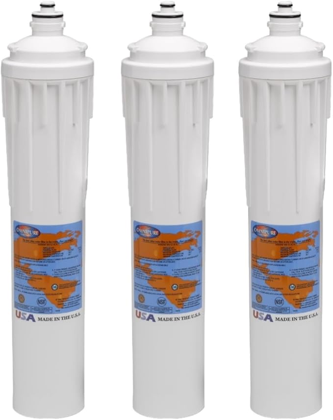 IPW Industries Inc-Omnipure - (ELF XL ALL UXC-8SF) - 15" x 4" ELF XL-Series All Softening Resin Filter - Water Softening 3 Pack