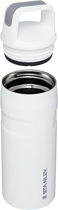 Stanley IceFlow Cap and Carry Water Bottle | Wide Mouth Twist Lid | Lightweight & Leakproof for Travel & Sports | Insulated Stainless Steel | BPA-Free