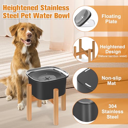 3L Elevated Dog Water Bowl