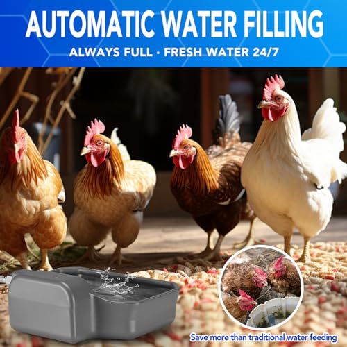 Auto Fill Dog Water Bowl