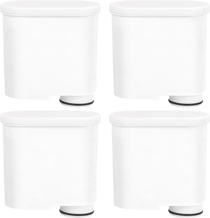4 Pack CA6903 Coffee Filter Compatible with Philips AquaClean, Water Filter for Fully Automatic Coffee Machines Dedicated Anti-Lime Scale Water - AquaVibe
