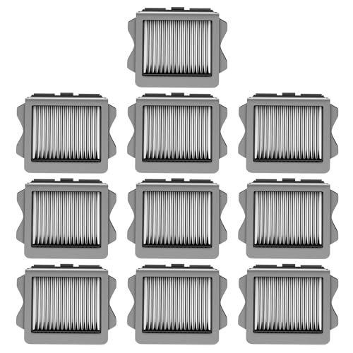 10 Pcs Vacuum Filter Replacement Compatible with Tineco S3 & S5 Mop (10 Count)