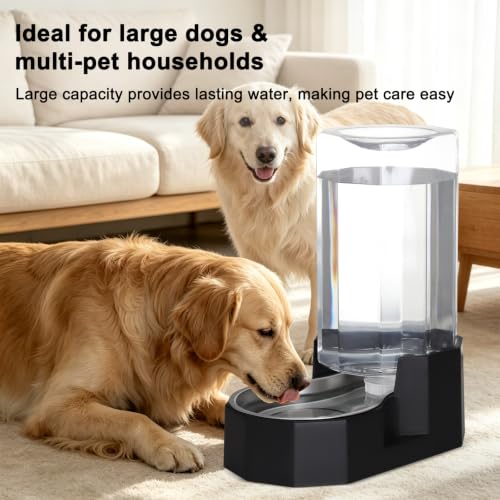 8L Large Dog Water Dispenser