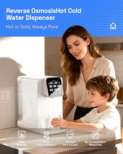 Hot & Cold Countertop Reverse Osmosis Water Filter System