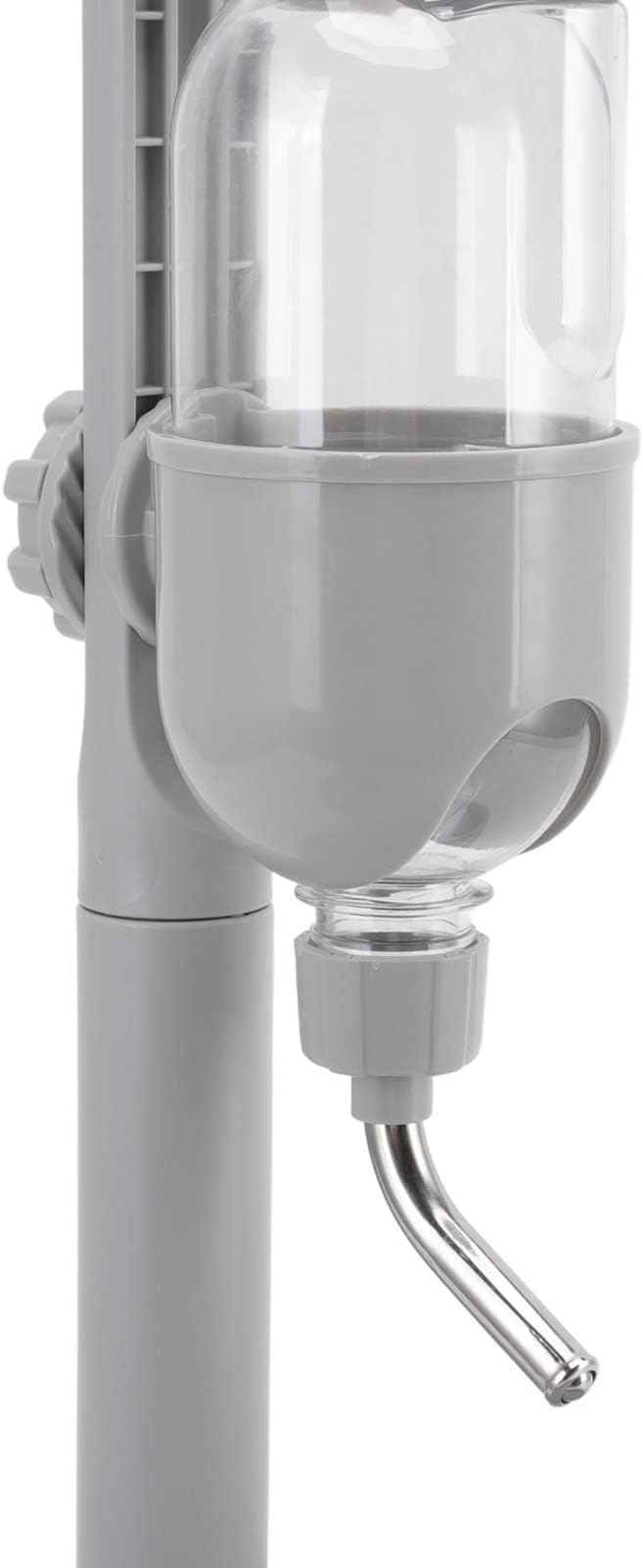 Pet Automatic Standing Water Feeder Height Adjustable 500ml Detachable Multifunctional Pet Standing Water Dispenser Bowl Dog Cat Water Food Feeder