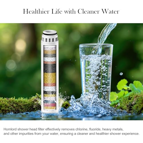 Shower Filter Replacement Cartridge for Handheld Shower Head (2 Count)