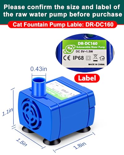Cat Water Fountain Pump