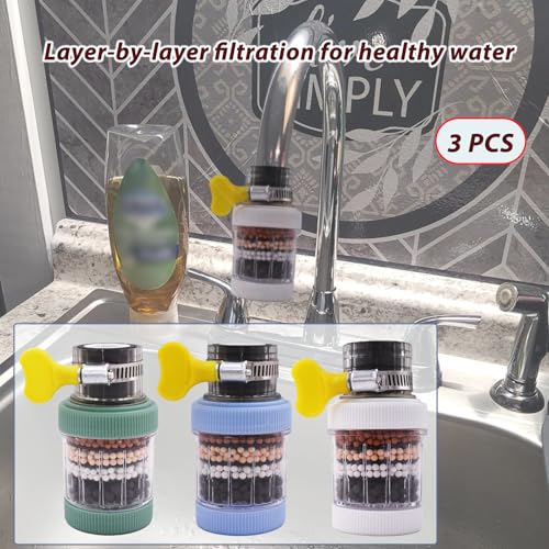 3 Pack Faucet Mount Filters (3 Count)