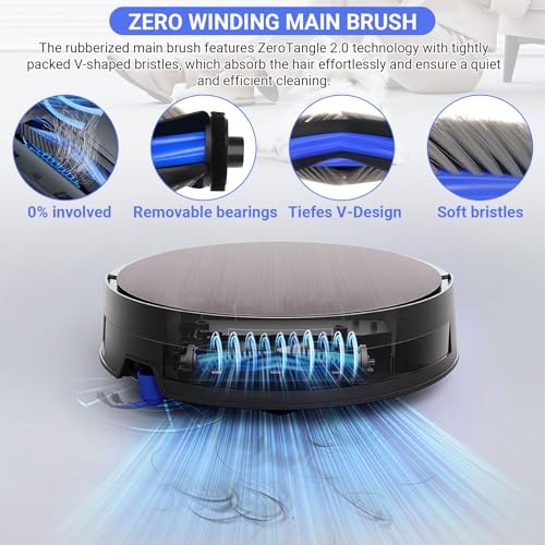 17 Pcs X11 OmniCyclone Replacement Accessories kit for Ecovacs Deebot X11 (17 Count)