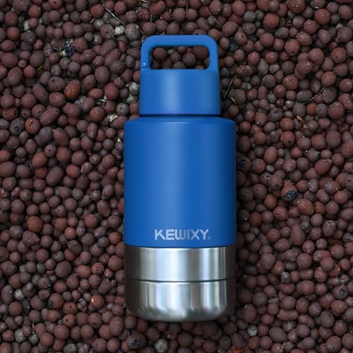Insulated Dog Travel Water Bottle with Detachable Bowls