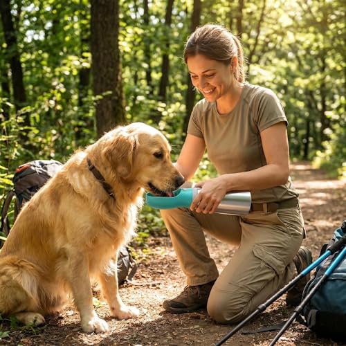24oz Insulated Dog Water Bottle