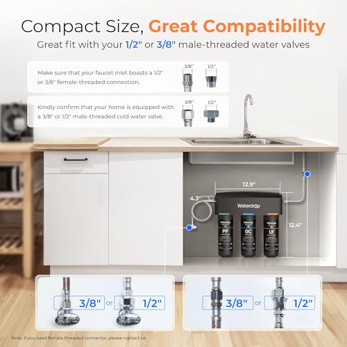 WD-TSA-UF 0.01 μm Ultra Filtration Under Sink Water Filter System