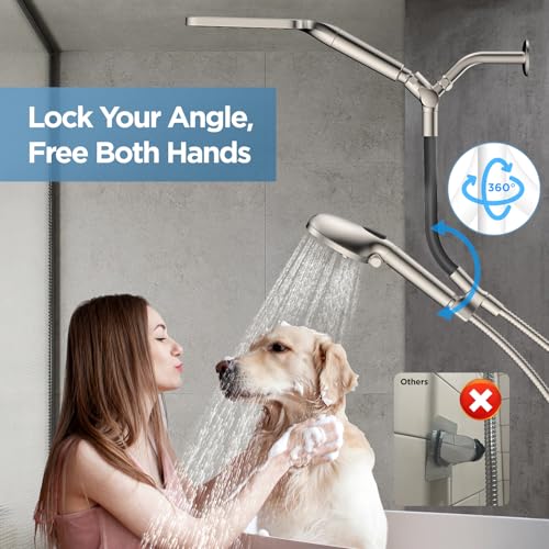 Dual Filtered Rain Shower Head Combo