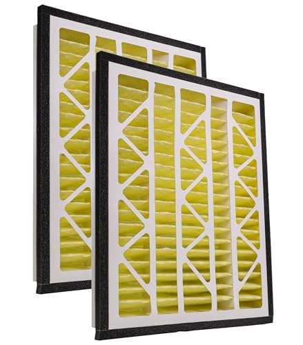 Filter Monster Replacement for Zephyr VGF Series 20x24x3 Whole Home Return Air Grille Filter (2 Count)