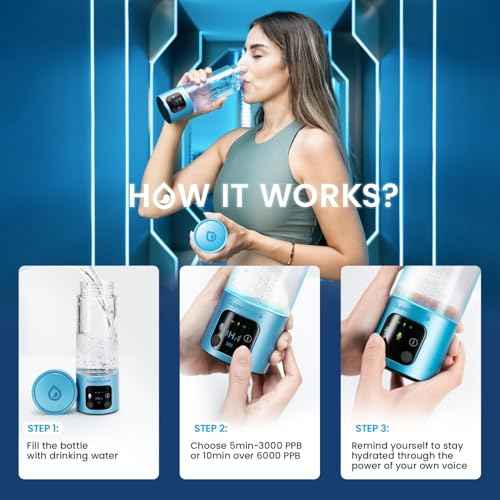 Portable Hydrogen Water Bottle