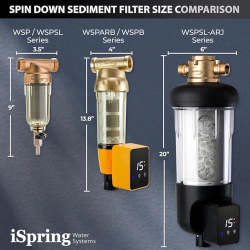 WSP50SL ARJ Jumbo Spin Down Sediment Filter & Scale Inhibitor