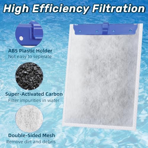 Aquarium Filter Cartridge Compatible with Tetra Whisper Bio (12 Count)