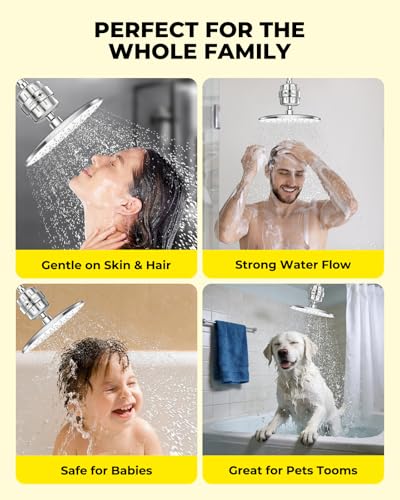 4 Pack Universal Shower Filter Cartridge (4 Count)