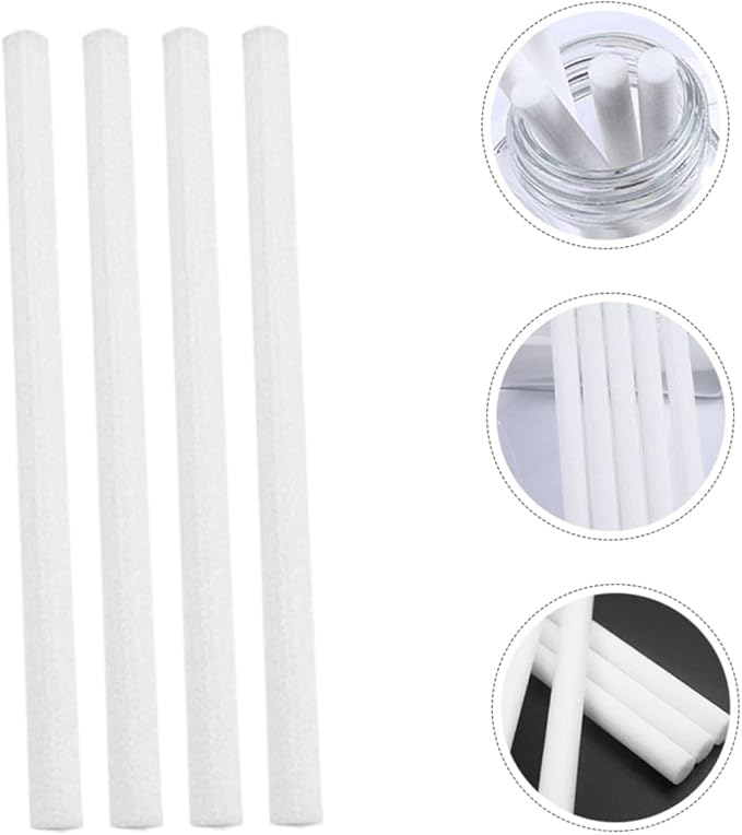 ABOOFAN 50pcs Replacement Aroma Diffuse Sticks for Humidifier Fragrance Volatile Sticks for Spa Meditation Car Bathroom - AquaVibe