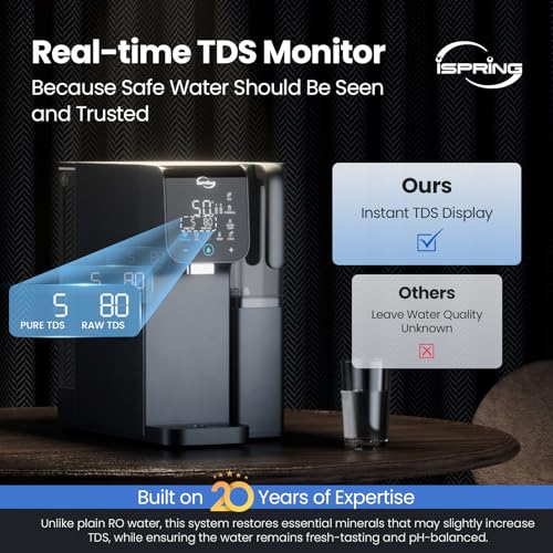 RCD100HCG Hot & Cold Reverse Osmosis System Countertop