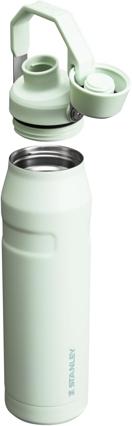 Stanley IceFlow Fast Flow Water Bottle | Angled Spout Lid | Lightweight & Leakproof for Travel & Sports | Insulated Stainless Steel | BPA-Free