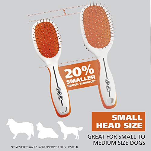 Premium Pet Double Sided Medium Pin Bristle Brush
