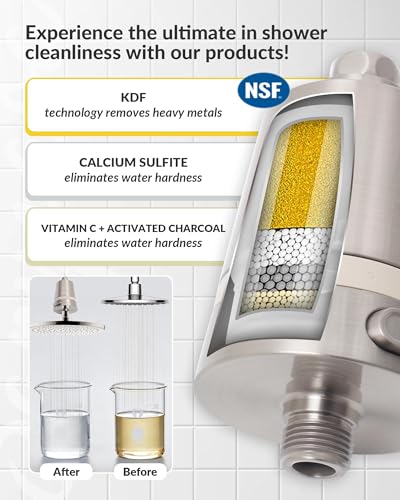 Shower Filter for Hard Water
