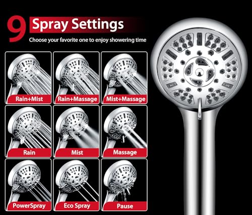 Shower Head with Handheld Spray