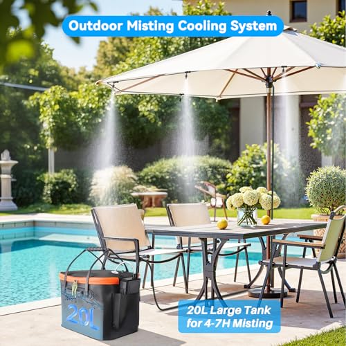 Portable Misting System for Outside Patio