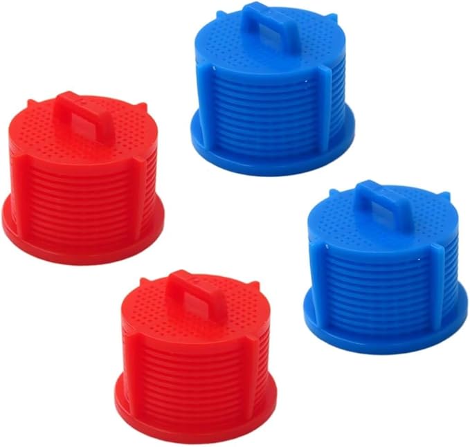 4-Pack AGM73269501 Washer Water Inlet Valve Filter Screen Compatible for LG Washing Machine WM8000HWA/00, WM9000HWA/00, WM2250CW-ABWEEUS, WM4370HKA/00, WM8100HWA/00 Models - AquaVibe