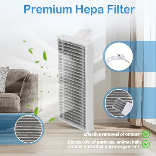 19 Pack Replacement Parts for Ecovacs Deebot X8 Pro Omni for Yeedi S14