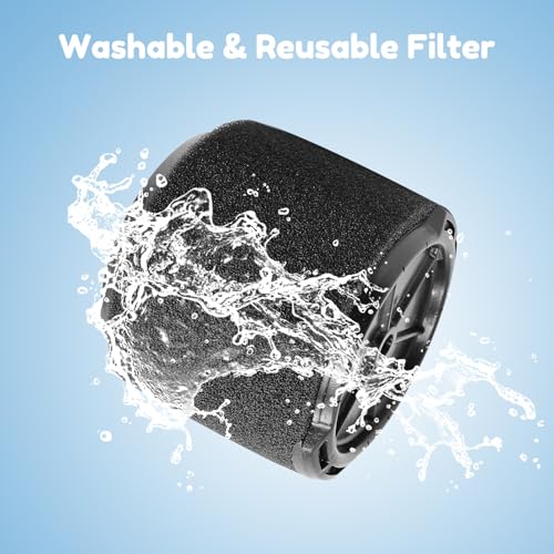 2PCS VF3700 Replacement Filter for Ridgid Shop Vac 4 (2 Count)