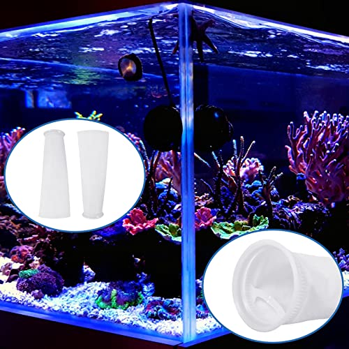 16 Pack 4 Inch Filter Socks 200 μm for Reef and Saltwater Tanks