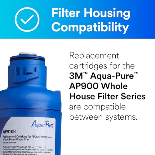 3M Aqua Pure AP900 Series Whole House Water Filter Cartridge AP910R
