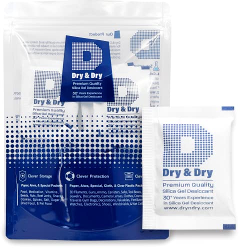 10 Gram [30 Packets] Silica Gel Packets Silica Gel Desiccants