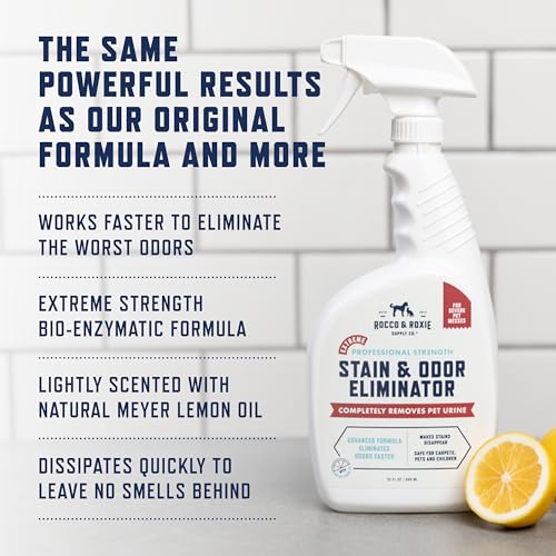 Rocco & Roxie Extreme Enzyme Stain & Odor Eliminator Spray (32 Fl Oz)