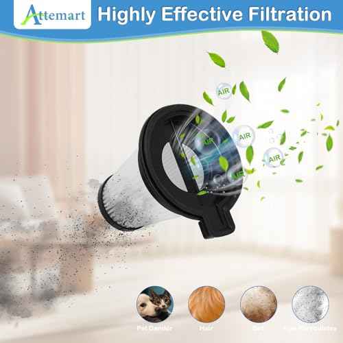 8 Pack Replacement Filters Compatiable with Wyze Cordless Vacuum Cleaner