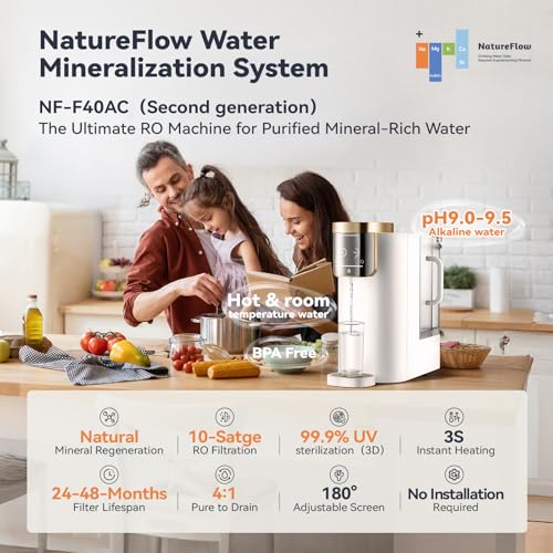 F4 2nd Reverse Osmosis Water Filter Countertop