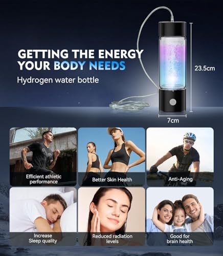 5.0 Upgrade Hydrogen Water Bottle【NO.1