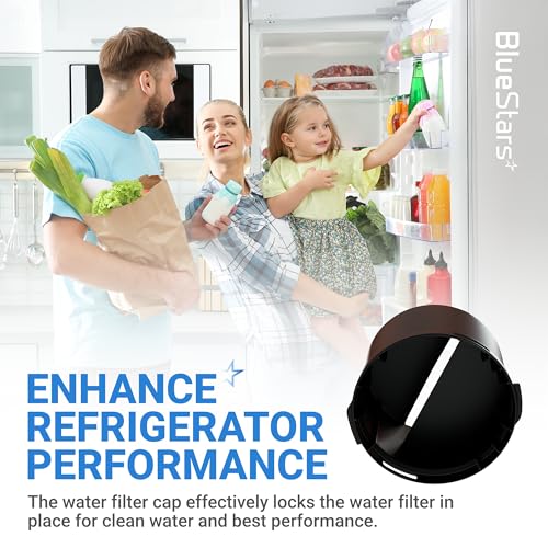 2 Pack] BlueStars 2260502B Refrigerator Water Filter Cap Fits Whirlpool (2 Count)