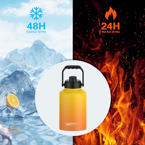 Half Gallon Water Bottle Insulated